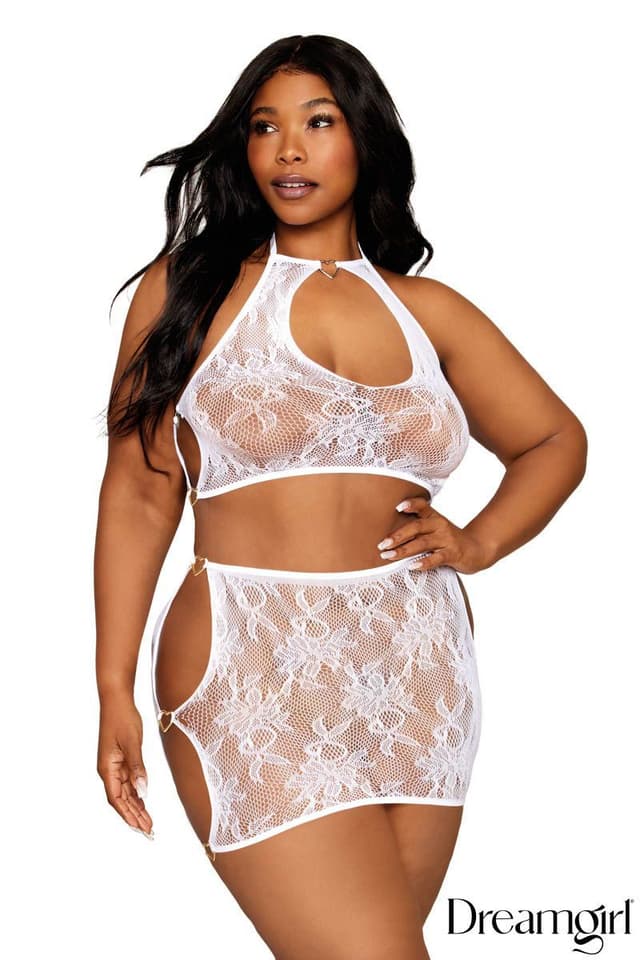 DG13309X - Heart Ring Lace 2PC image