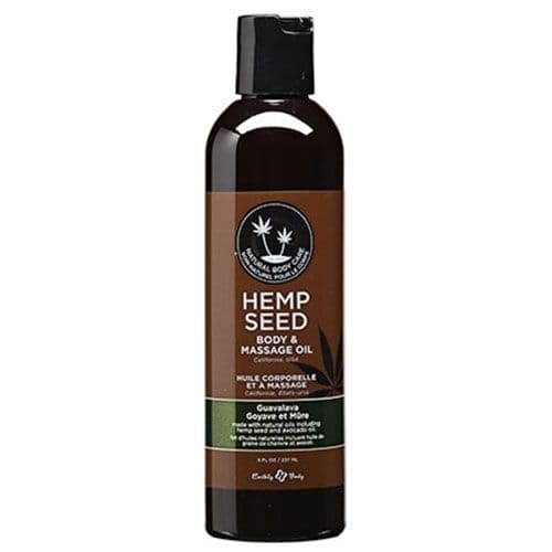 Hemp Seed Massage & Body Oil 8oz - Various Scent