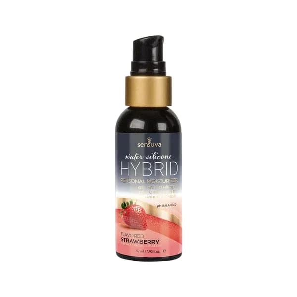 Sensuva Hybrid Formula – Personal Moisturizer - Flavoured Strawberry - 57ml