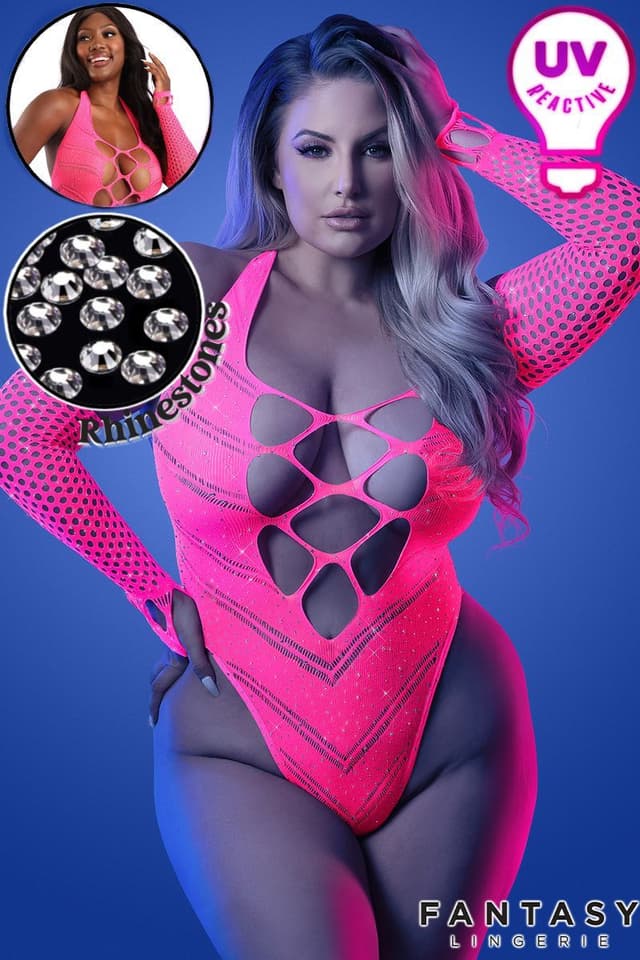 FAGL2139X - UV Rhinestone 2PC - Q/S image