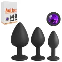 SILICONE BUTT PLUG JEW 3