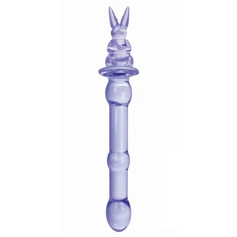 Rabbit Glass Dildo