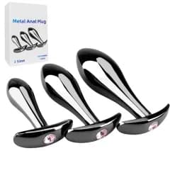 METAL ANAL PLUG 3 SIZES