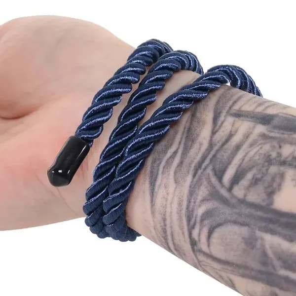Ouch! Bondage Rope - 10 Meter - Nylon - Navy Blue