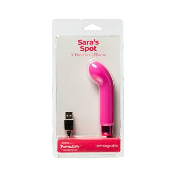PowerBullet Sara’s Spot – Compact G-Spot Vibrator – Pink image
