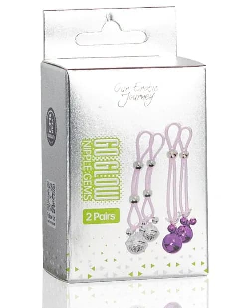 Go Glow Nipple Gems (2 Pairs)