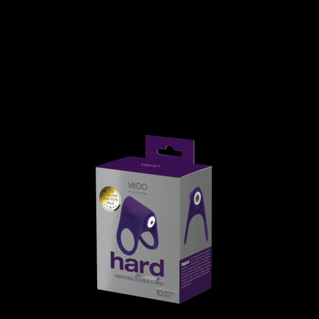 Hard - Rechargeable C-Ring - Purple - Vedo image